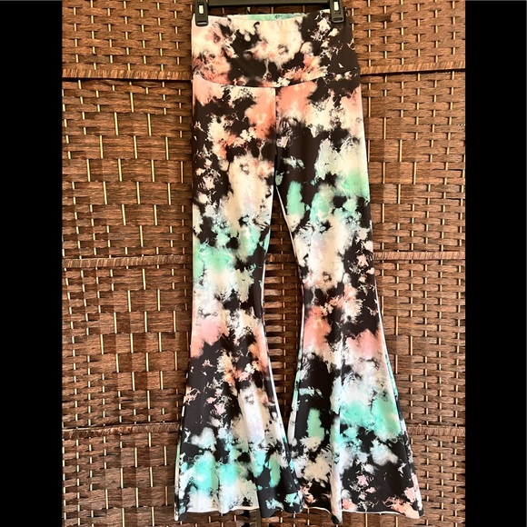 Free People Pants - SOLD Onzie Tie Dye Flares